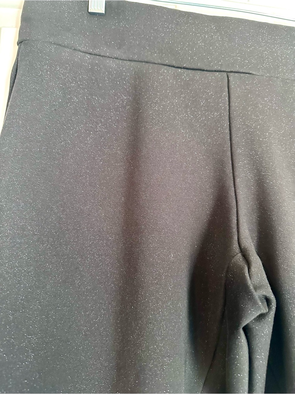 Nue Option Shimmer Black Crop Pants – Size XL - Picture 4 of 6